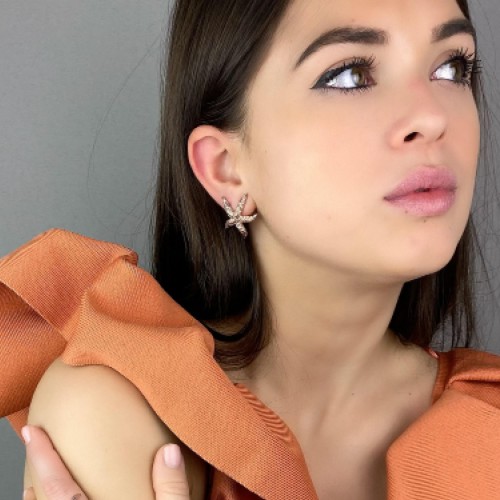 ORECCHINI STELLE MAXI