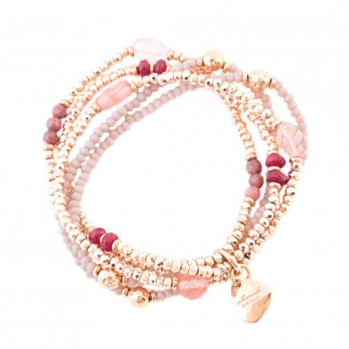 Bracciale multifilo quarzo...